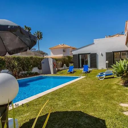 Greice Homes-650 Meters From The Beach, 4 Bedrooms Villa For Holidays In Vilamoura-Quarteira Exterior photo